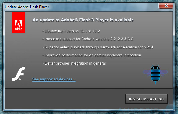 Download adobe flash player for android mobile