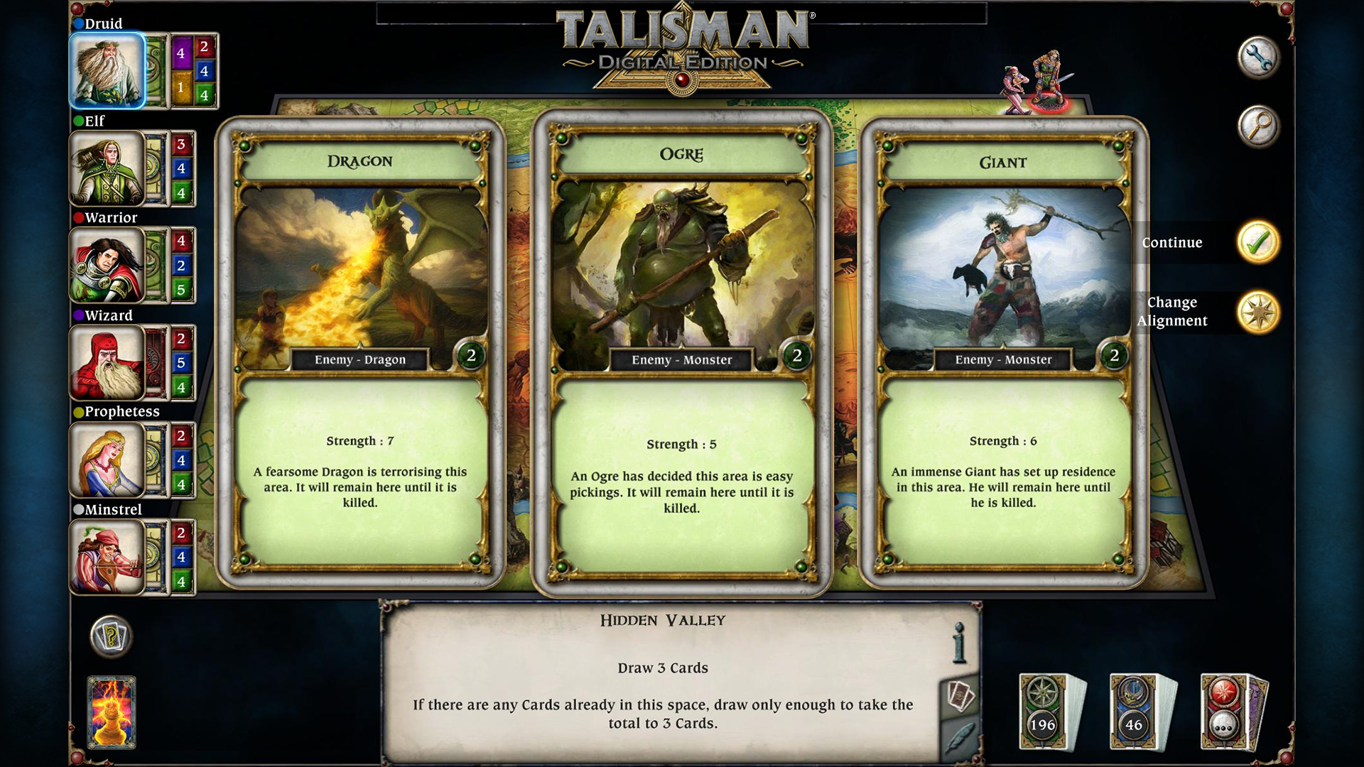 Talisman game